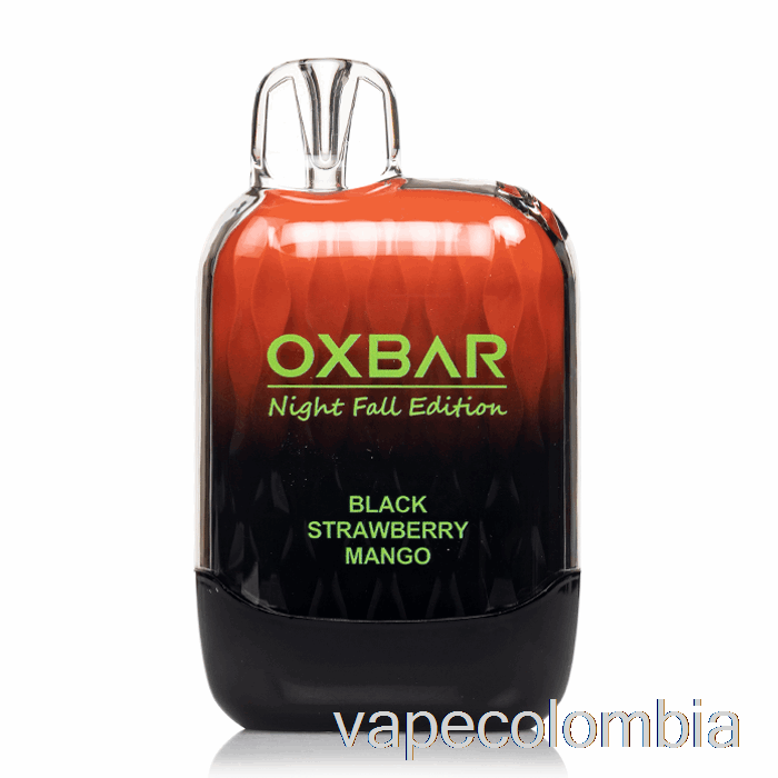 Kit Vape Completo Oxbar G8000 Desechable Negro Fresa Mango